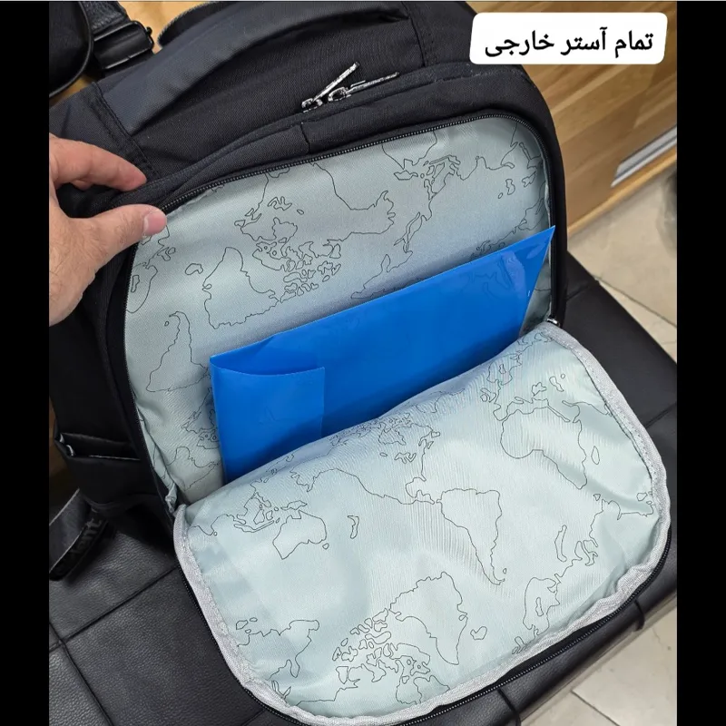 کوله پشتی اسپرت پریزیدنت مناسب لپ تاپ و دانشگاه و روزمره